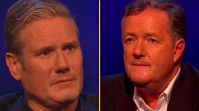 Keir Starmer refuses 14 times to answer Piers Morgan if he has taken drugs