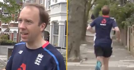 Matthew Hancock runs away when asked if he’s worried about Dominic Cummings giving evidence