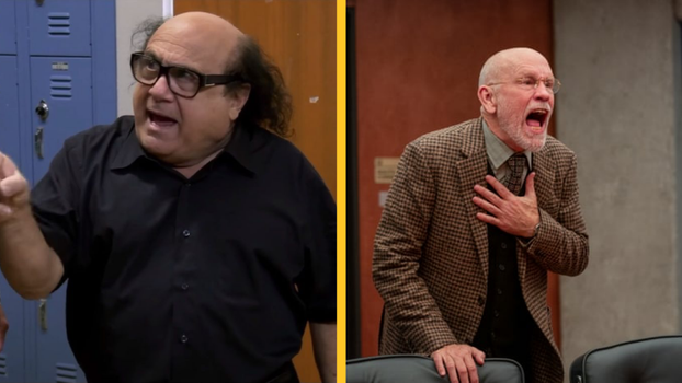 Frank Reynolds and John Malkovich