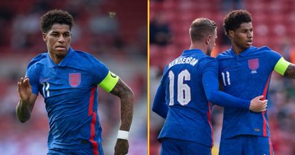 Marcus Rashford speaks out after fans boo England team taking knee