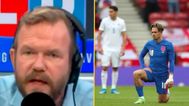 James O’Brien beautifully dismantles argument of England fan who booed the knee