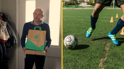 Deliveroo are rewarding fans throughout the football