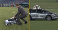 Euro 2020 starts with remote control car and left everyone confused