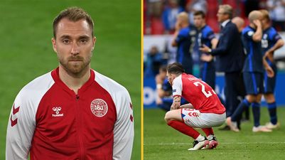 Christian Eriksen given CPR after collapsing during Denmark vs Finland