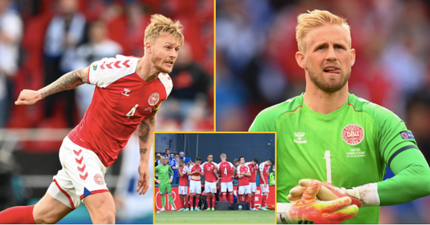 Denmark stars praised for saving Christian Eriksen after collapse in Euro 2020 match