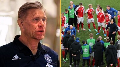 Peter Schmeichel says Denmark ‘threatened with 3-0 loss by UEFA’ if they didn’t resume play