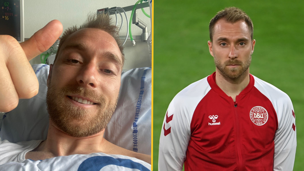 Christian Eriksen gives update on condition