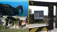 Woman dies after falling off a cliff at Durdle Door