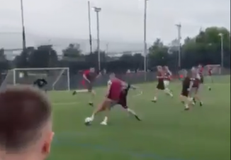 Bobby Zamora scores screamer at local 7-a-side