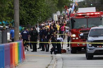 Man dies after truck ploughs into crowd at Pride parade Florida