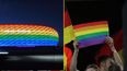 Uefa reportedly ban rainbow flags ahead of last-16 game in Budapest