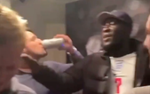 Stormzy keeps promise and parties with England fans after Germany win