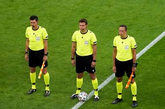 Almost every match official in England’s quarter final game is German