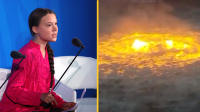 Greta Thunberg calls out hypocrisy of world leaders after fire in Gulf of Mexico