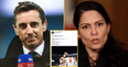 Gary Neville hits out at Priti Patel after she posted support for England