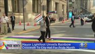 City mocked for covering up rainbow crossing the moment Pride month ended