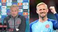 Kasper Schmeichel has brutal response when asked how he’ll stop it coming home