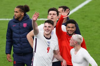 Declan Rice’s brother ‘crying his eyes out’ as baby born seconds after Kane’s goal