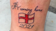 Woman who got ‘it’s coming home’ tattoo ahead of final has no regrets