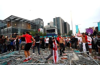 England face four charges from UEFA for Wembley fan chaos