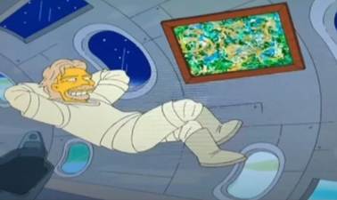 The Simpsons ‘predicted’ Richard Branson’s trip to space in 2014