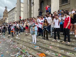 Italian restaurant smashed up by 'mindless idiots' after Euro 2020 final