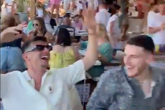 England players singing ‘Sweet Caroline’ on holiday is a joy to behold