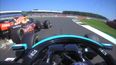 Hamilton and Verstappen involved in early collision at Silverstone