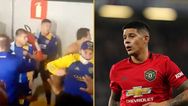 Ander Herrera mocks Marcos Rojo for fire extinguisher incident