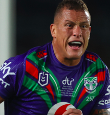 Rugby league star Kane Evans fined $4,000ASD after TV cameras pick up obscene motivational message