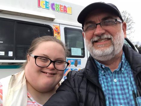 Dad creates ice cream truck business to give his children with Down's Syndrome work experience