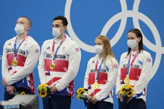 Team GB claim another gold in the pool with a world record in 4x100m mixed medley relay