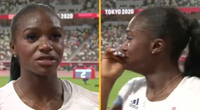 Heartbroken Dina Asher-Smith gives emotional interview as her 2020 Olympic dream ends