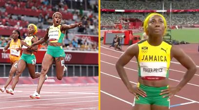 Jamaica teammates produce hilariously frosty reaction to Thompson-Herah’s 100m win