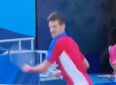 Novak Djokovic smashes racket in furious outburst during Olympic defeat