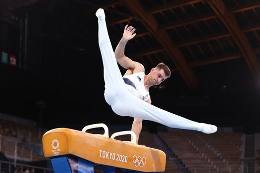 Max Whitlock wins gold in men's pommel horse again