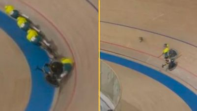 Aussie cyclist involved in bizarre crash after handlebars fall off bike