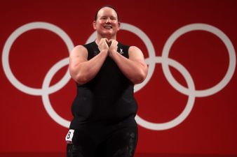 First trans Olympian Laurel Hubbard given ovation after first-round knock out