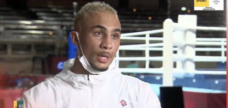 Team GB boxer criticised for refusing to wear silver medal and ‘sulking on podium’