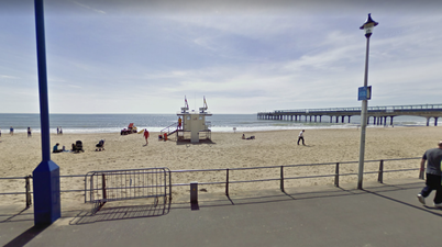 Fisherman says ‘unidentified sea creature’ nearly capsized kayak on British beach