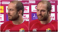 Alun Wyn Jones chokes up in Sky interview after Lions heartache