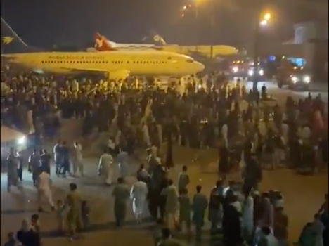 Kabul airport chaos