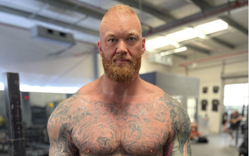 The Mountain shows off incredible 50kg body transformation ahead of next fight