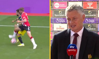 Solskjaer claims Fernandes was “definitely” fouled before Southampton goal