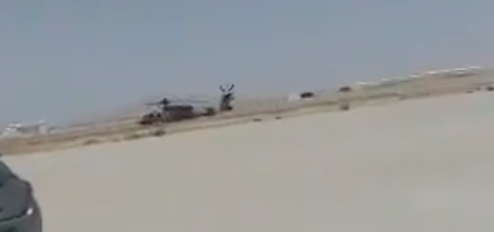 Taliban appear to fly helicopter left By US troops despite having no training