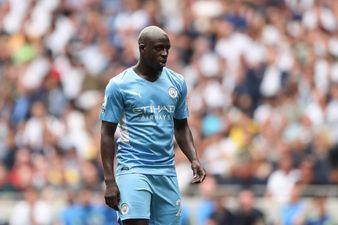 Man City star Benjamin Mendy arrives at court in prison van