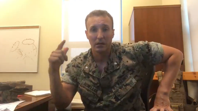 US Marine fired after furious rant criticising Joe Biden