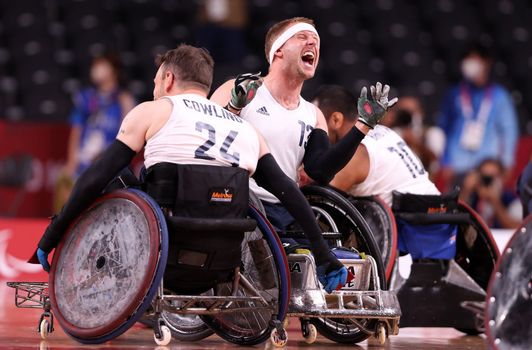 Britain win another gold at the Paralympics in the wheelchair rugby