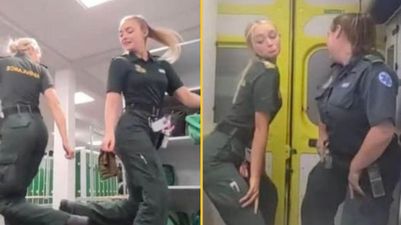 People defend TikTok of paramedics dancing in back of ambulance after ‘petty’ backlash