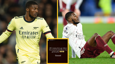 Ainsley Maitland-Niles posts IG story pleading with Arsenal to let him leave